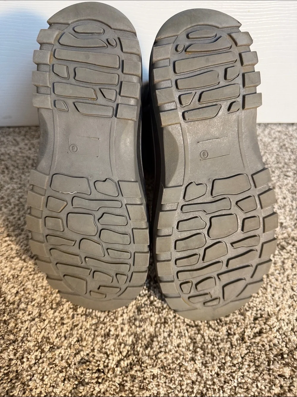 Dreampairs Black Women's Insulated Winter Snow Boots (Sz 6) with Faux Fur Trim